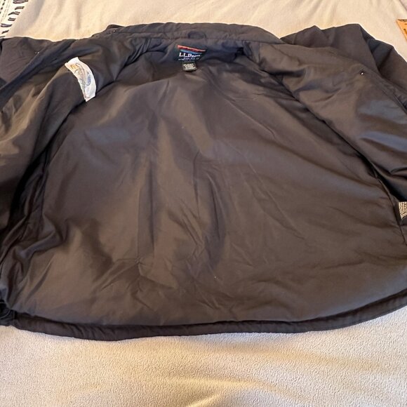 LL Bean Vtg Jacket Mens XL Nylon Jacket Thinsulate Insulation Embroidered Logo - Picture 6 of 10